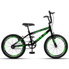 Imagem de Bicicleta Aro 20 Kls Free Style Gold Stander Freio V-Brake, Preto, Ver