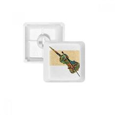 Imagem de Violin Rock Music Festival Pôster Teclado Mecânico PBT Gaming Upgrade Kit