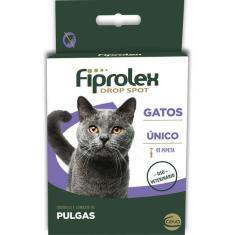 Imagem de Antipulgas Ceva Fiprolex Drop Spot Para Gatos De 0,5 Ml - 1 Unidade