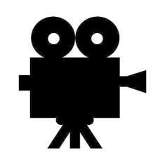 Imagem de Adesivo de Parede Lousa Filmadora