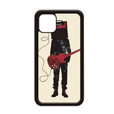 Imagem de Capa de guitarra com instrumentos de música Crazy Man para iPhone 11 Pro Max para Apple Mobile Case