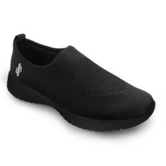 Imagem de Tênis Feminino Usaflex Slip-On Conforto Tricot AE2208-Feminino