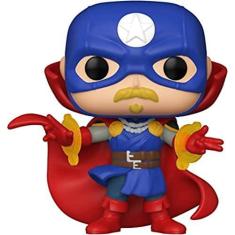 Imagem de Funko Pop! Marvel: Infinity Warps - Soldier Supreme Glow in The Dark, Amazon Exclusive