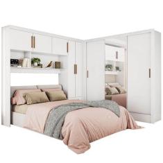 Imagem de Guarda Roupa Modulado Carioca Santiago Casal 8 Portas 5 Gavetas E Espe