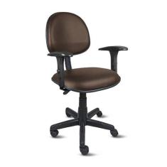 Imagem de Cadeira Executiva Omega Em Base Giratória Com Braco Regulável - Revest