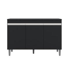 Imagem de Balcão de Cozinha 3 Portas Northampton Preto