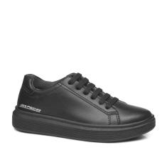 Imagem de Tênis Casual Pegada Infantil em Microfibra Preto 372105-03-Masculino