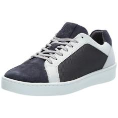 Imagem de Donald Pliner Tênis masculino Archie Suede Fashion, Azul marino, 38