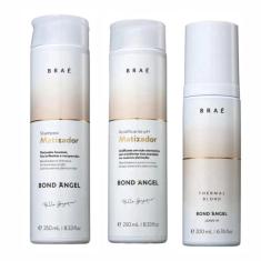 Imagem de Kit Shampoo Acidificante E Leave-In Braé Bond Angel