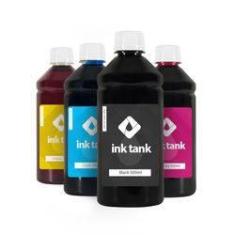 Imagem de Kit 4 Tintas Compatível Hp 416 Corante 500 Ml - Ink Tank Kit 4 Tintas Para Compa