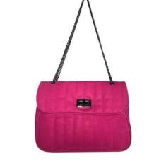 Imagem de Bolsa Matelassê Camurça Rosa-Feminino