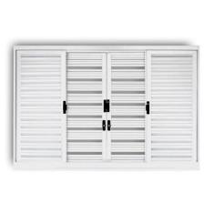 Imagem de Janela de Aço Veneziana de Correr 120x150cm 6 Folhas coflx MGM