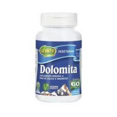 Imagem de Dolomita Cálcio E Magnésio 60 Cápsulas 950mg Unilife