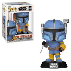 Imagem de Funko Pop Star Wars Mandalorian Paz Vizsla 666