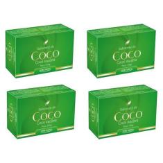 Imagem de Sabonete De Coco Com Óleo Vegetal Palmiste Pata Manter Pele Saudável N