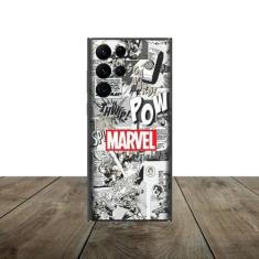 Imagem de Skin Traseira Estampa MARVEL para Smartphone Samsung - Rock Space
