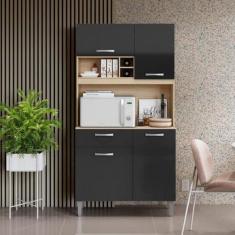 Imagem de Cozinha Compacta 4 Portas 1 Gaveta Roma Aramóveis