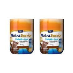 Imagem de Kit 2X Nutra Senior Adulto 50+ Diabetics Care Complemento Alimentar 80