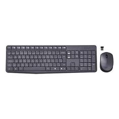 Imagem de Combo teclado e mouse USB Logitech Sem fio  USB - MK235