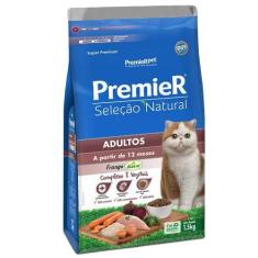 Imagem de Ração Premier Seleção Natural Para Gatos Adultos - 1,5 Kg