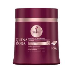 Imagem de Máscara De Tratamento Quina Rosa Haskell 500G Cabelos Desvitalizados 2