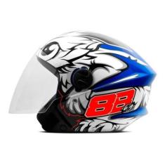 Imagem de Capacete Universal Pro Tork Moto Aberto Com Viseira modelo New Liberty