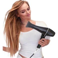 Imagem de Secador De Cabelo Profissional Potente 1800w 110/220v - Benedita, Pret