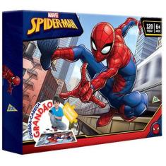 Imagem de Quebra-Cabeça Puzzle Spider Man 120 Peças Grandão Toyster