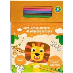 Imagem de Livro - Livro de Pintura do Pequeno Artista: Laranja