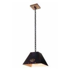 Imagem de Pendente Alp  Envelhecido/ 1e27 26x17cm Madelustre