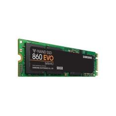 Imagem de HD Interno Samsung - 860 EVO 500GB SATA SSD para Laptops com tecnologia TurboWrite MZ-N6E500BW