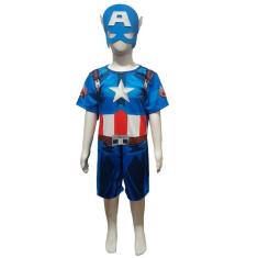 Imagem de Fantasia Infantil Capitão América