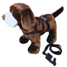 Imagem de Coleira Peitoral Nylon 15mm Preto Nº4 - Regulável Para Cães - Nicapet