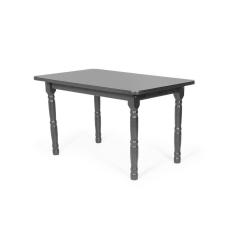 Imagem de Mesa Retangular 4 Lugares De Madeira 140x80cm Itália Preta