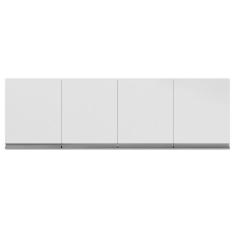 Imagem de Armário Aéreo Cozinha Andréia 4 Portas 160 Cm Branco 1842