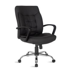 Imagem de Cadeira Para Escritório Diretor Linha Gênova Preto - Design Office Móv