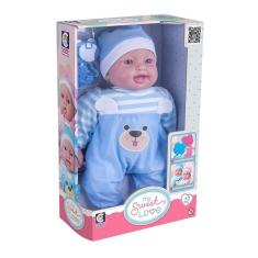 Imagem de Boneca My Sweet Love Macacão Azul - Cotiplás