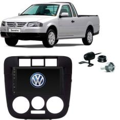 Imagem de Central Multimídia Saveiro G4 Mp5 / Mp8 + Moldura + Câmera - Tay Tech