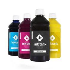 Imagem de Kit 4 Tintas Sublimaticas Para Epson L1800 Bulk Ink Cmyk 500 Ml - Ink Tank