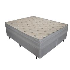 Imagem de Cama Box Queen + Colchão Molas Ensacadas Capitano eps Europillow 158x198x67cm
