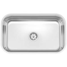 Imagem de Cuba Tramontina Lavínia 56x34 cm Standard em Aço Inox Polido 56 BL com Válvula 94085507
