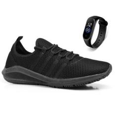 Imagem de Kit Tênis Esportivo Masculino Academia Corrida Caminhada Confortável +