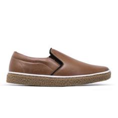 Imagem de Tênis Casual Masculino Slip On Couro - Sapattaria Dos Pés