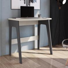 Imagem de Escrivaninha para Escritório 75cm Primazzia Grafite/Off White