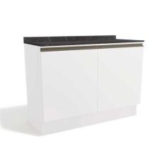 Imagem de Gabinete De Cozinha Modulado Balcão Maxxi G745 2 Portas C/Tampo 120cm