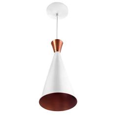 Imagem de Luminária Pendente Cone Aluminio Magnifico 33x15cm 