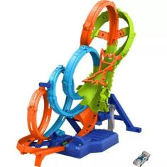 Imagem de Hot Wheels Pista Voltas E Colisões Desafiadoras - Mattel Hxr70