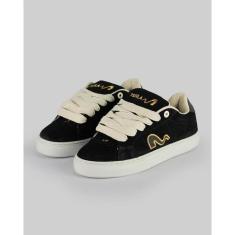Imagem de Tênis Tesla Hertz Black Gold Skate Esportivo-Masculino