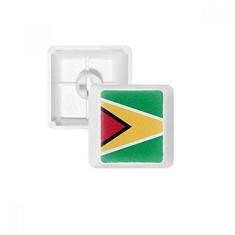 Imagem de Guyana Bandeira Nacional América do Sul Teclado Mecânico PBT Kit de Atualização para Jogos
