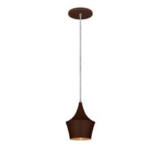 Imagem de Pendente Macedonia Conti Iluminação Café E Cobre Fosco